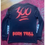 Black Been Trill Free Chief Keef 300 L/S T-shirt Back