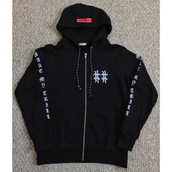Black Been Trill Logo OG Zip Hoodie