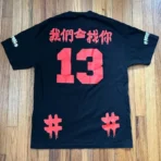 Black Been Trill Mall Ratz Number 13 Prism Virgil Abloh Tee Back
