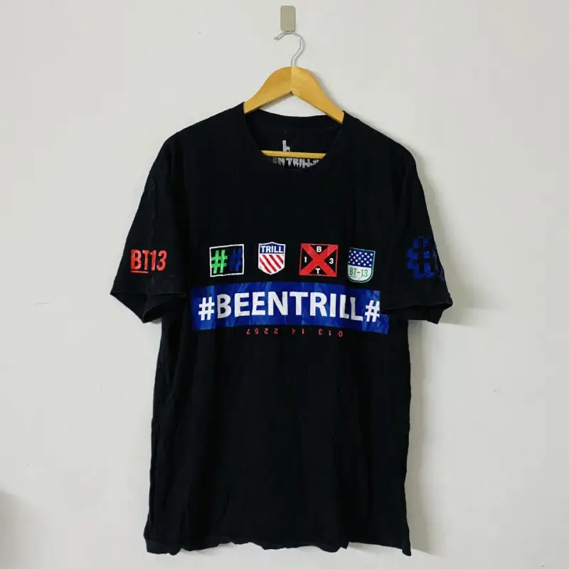 Home 4 Black Been Trill Mallratz Team Logo Short Sleeve Tee