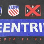 Black Been Trill Mallratz Team Logo Short Sleeve Tee Design