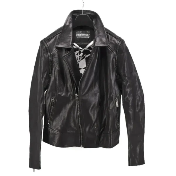 Black Been Trill Nwt Harvey Nichols Ltd Biker Jacket