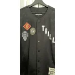 Black Been Trill Patch Jersey T-Shirt Close View