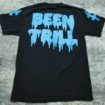 Black Been Trill Psychedelic Smiley Face Mallratz T-shirt Back