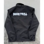 Black Been Trill Rare Coach Jacket Back