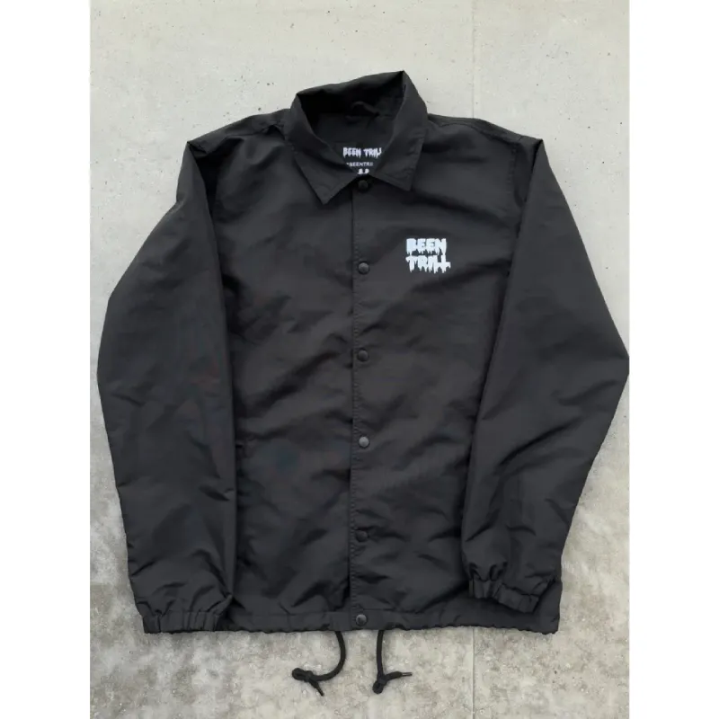 Home 15 Black Been Trill Nylon Coach Jacket