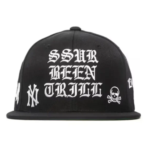 Black Been Trill x SSUR Snapback Hats Style 1