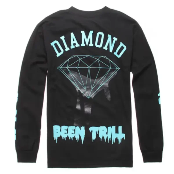 Black Diamond Supply Co. x Been Trill Long Sleeve Tee Back