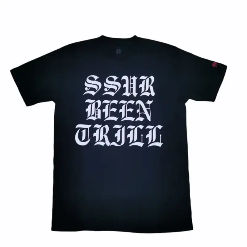 Black Ssur X Been Trill T-Shirt - Been Trill Black SSUR X Been Trill Short Sleeve T-Shirt