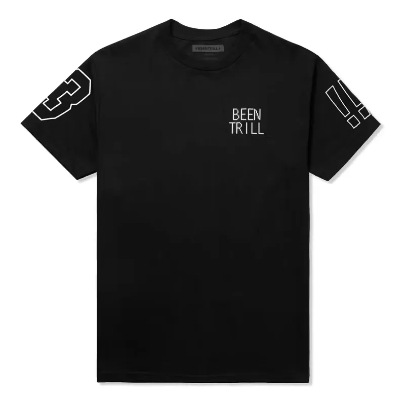 Black-White BEEN TRILL Terminal 1 Short Sleeve T-shirt - Been Trill Black/White BEEN TRILL Terminal 1 Short Sleeve T-shirt