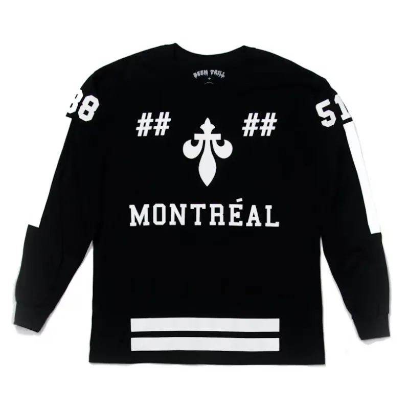 Black & White Been Trill x Off The Hook Long Sleeve Tee - Been Trill Black & White Been Trill x Off The Hook Long Sleeve Tee