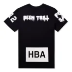Black/White Hood By Air x BEEN TRILL HBA T-shirt Back