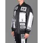 Black/White Been Trill x KTZ Bomber Jacket Side