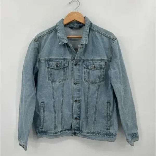 Blue Been Trill x Budweiser Denim Trucker Jacket