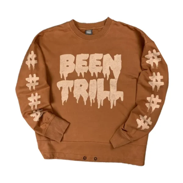 Brown Been Trill Logo Sweatshirt