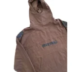 Brown Been Trill Printed Logo Hoodie Close View