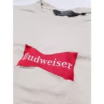 Cream Been Trill X Budweiser Beer T Shirt Close View