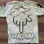 Green Been Trill Tye-Dye T-shirt Back Side