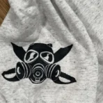 Grey Been Trill Oversized Hoodie Close View