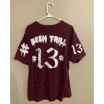 Maroon Been Trill Short Sleeve T-shirt Back Side