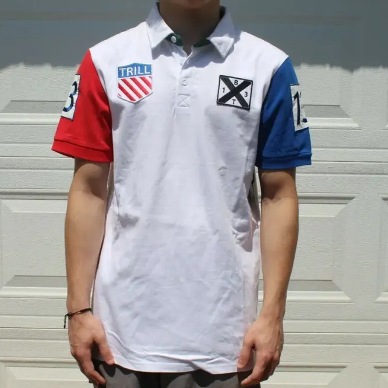 Men's White Been Trill Rugby T-Shirt - Been Trill Men's White Been Trill Rugby T-Shirt