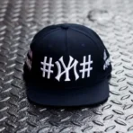 Navy Been Trill x 40oz NYC Yankee NY Snapback Hat