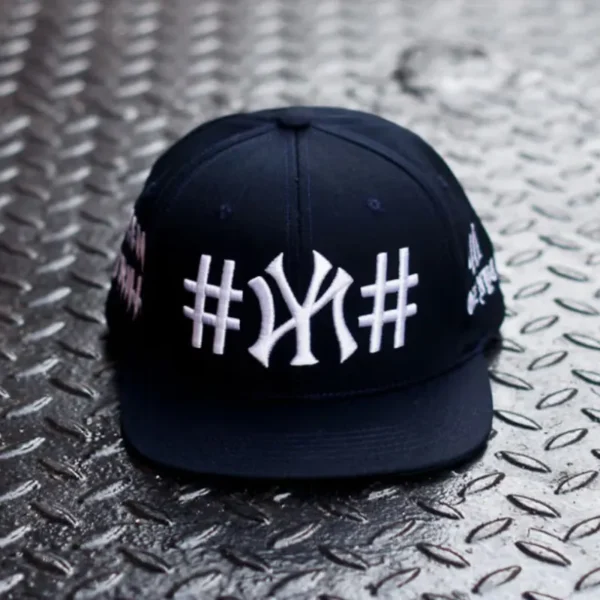 Navy Been Trill x 40oz NYC Yankee NY Snapback Hat