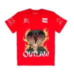 Red Been Trill x Hood By Air x CLOT OUTLAW T-shirt