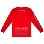 Red Hood By Air x Been Trill Long Sleeve Football Shirt