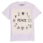 White Been Trill Peace Short Sleeve Tee
