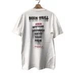 White Been Trill Streetwear Tee Back View