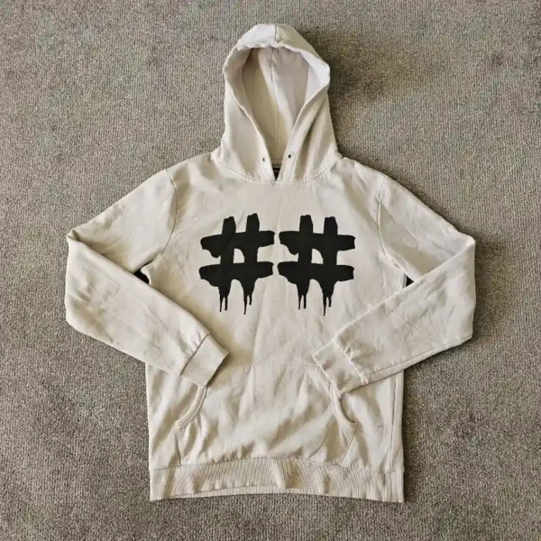 White/Black Been Trill Logo Hoodie