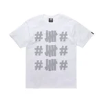 White/Grey Undefeated x Been Trill Short Sleeve T-shirt