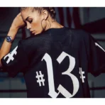 Black Been Trill x Pacsun 13 Mesh Football Jersey Back