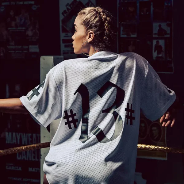 White Been Trill x Pacsun 13 Mesh Football Jersey Back